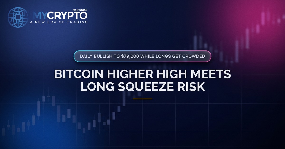 Bitcoin Higher High: Is a Long Squeeze Next?