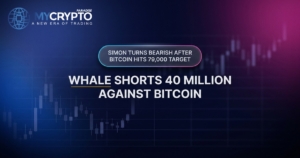 Bitcoin Whale Shorts $40M: Simon Turns Bearish at $79K