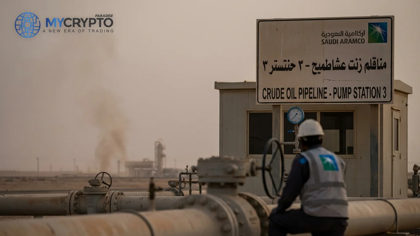 Saudi Arabia halts key oil pipeline as crude tops $106