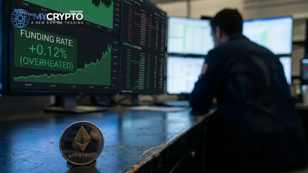 Ether perpetual funding hits its highest since August