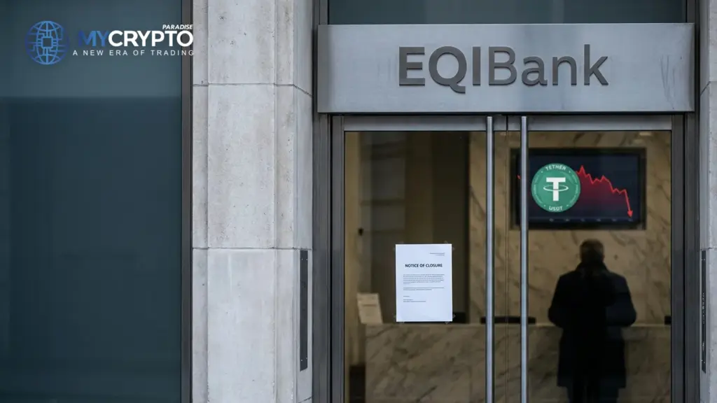 Tether funds stuck at EQIBank as lender faces liquidation