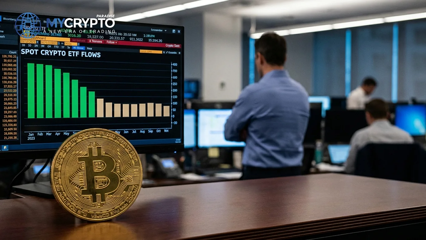 US crypto ETF inflows cool sharply after $3.3B week