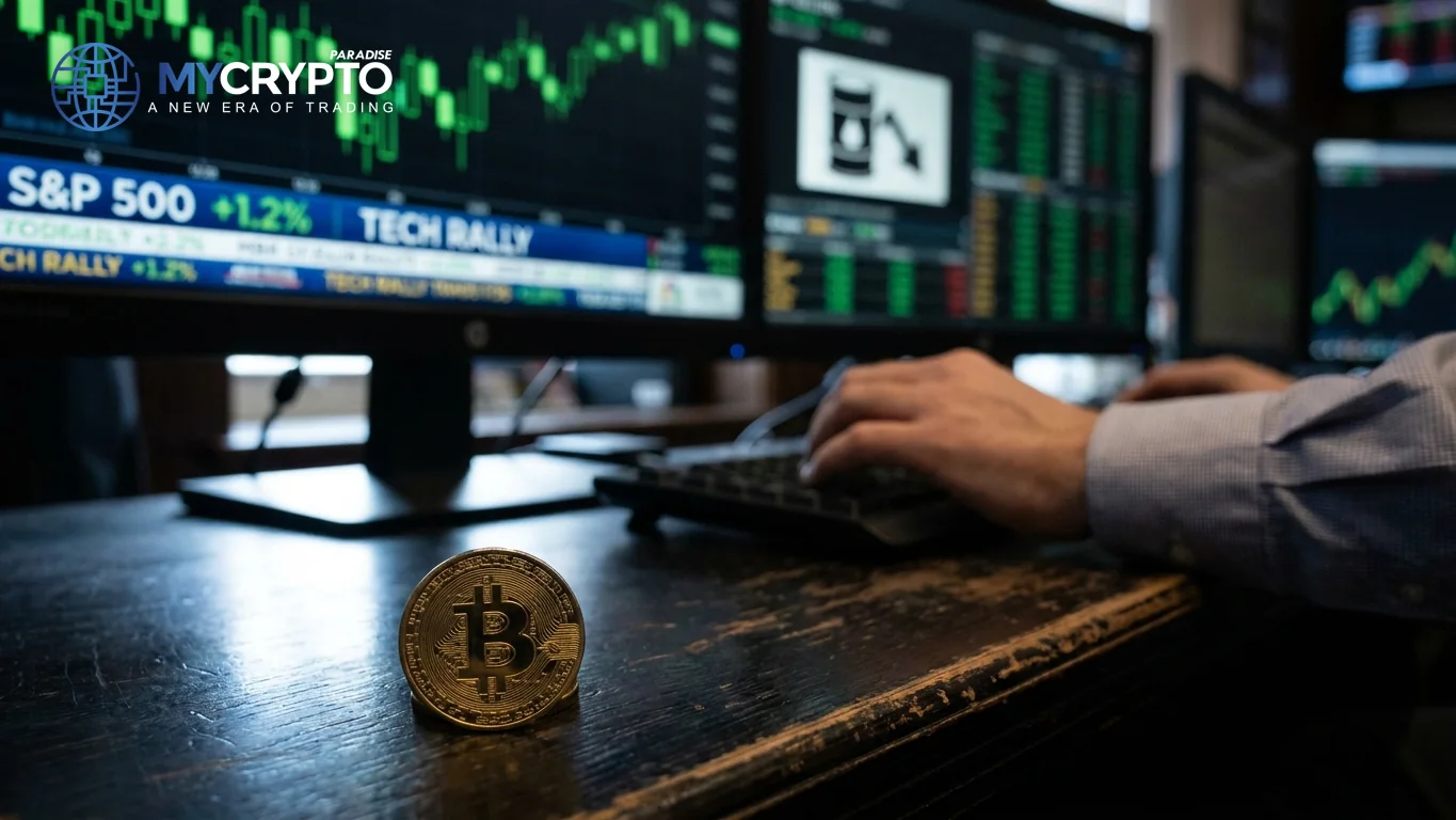 Bitcoin climbs as Middle East hopes revive risk appetite
