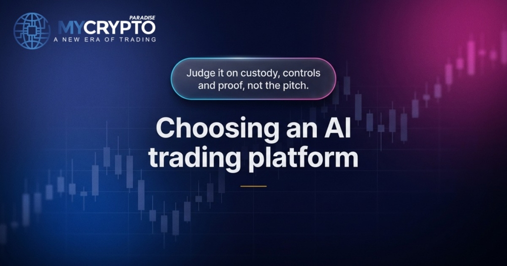 Choosing an AI trading platform · MyCryptoParadise