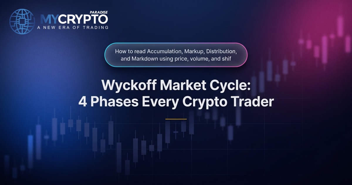 Wyckoff Market Cycle: 4 Phases Every Crypto Trader · MyCryptoParadise