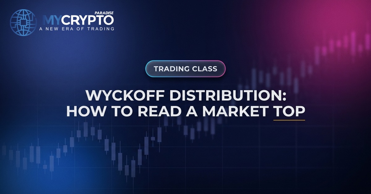 Wyckoff Distribution: How to Read a Market Top · MyCryptoParadise