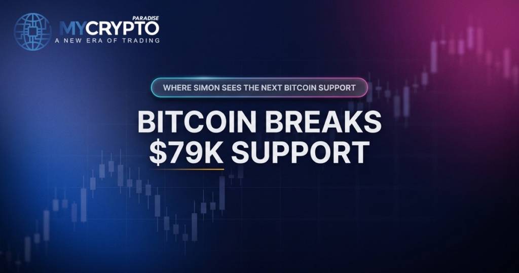 Bitcoin Breaks $79K Support · MyCryptoParadise