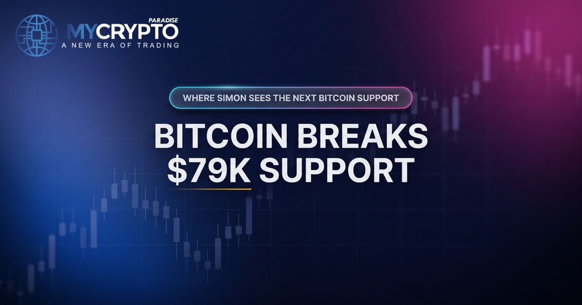 Bitcoin Breaks $79K Support · MyCryptoParadise