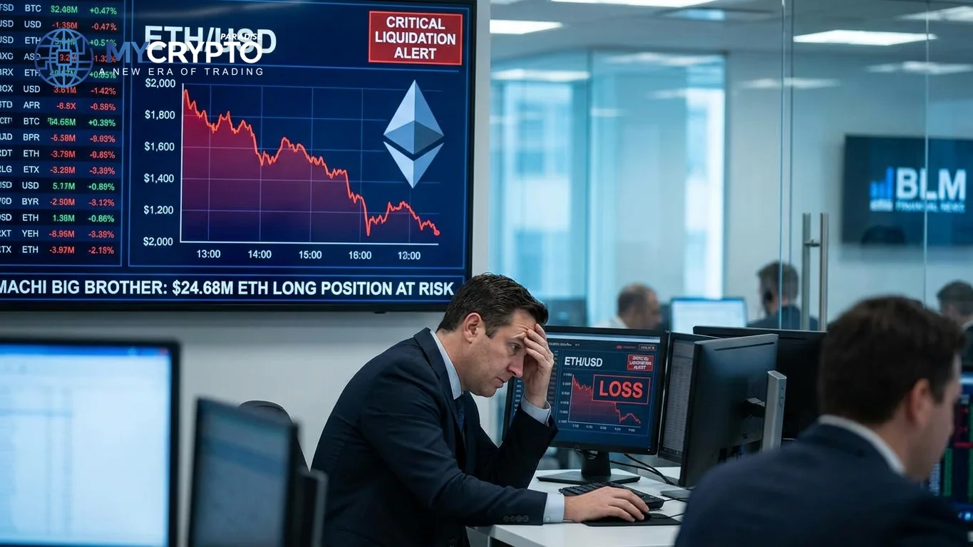 Machi Big Brother's $24.68M ETH long nears critical liquidation