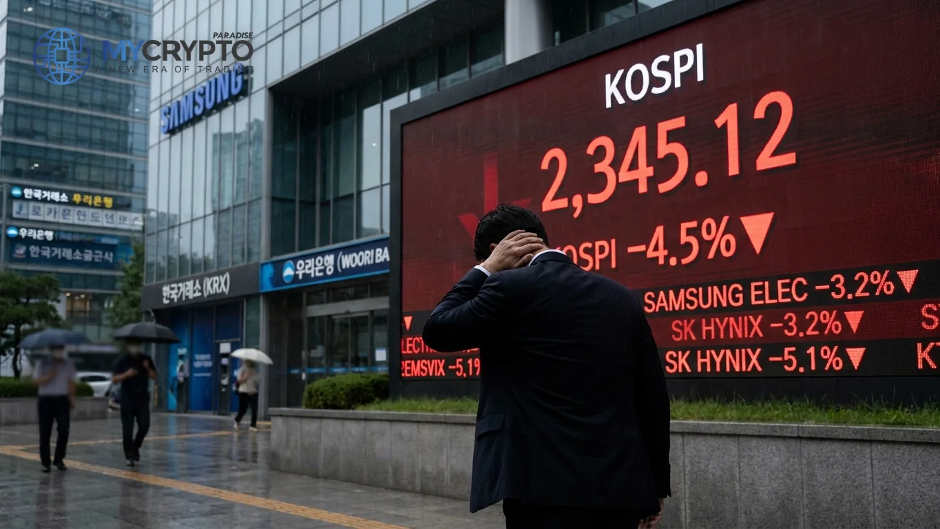 Kospi crashes 22% as ₩1,118 trillion vanishes in two weeks