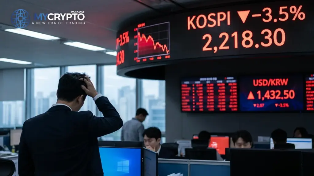 KOSPI drops over 5% as chip sell-off spreads fear