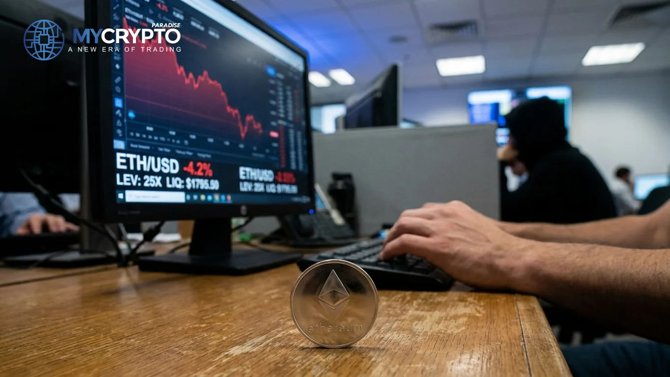 A 25x ETH long gets trimmed as liquidation talk spreads