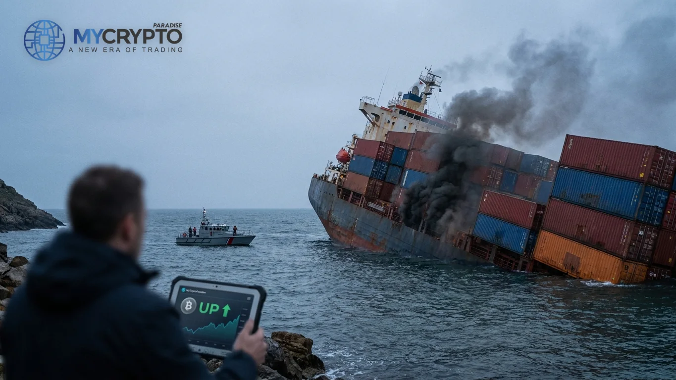 Container ship sinks in Strait of Hormuz after mine strike
