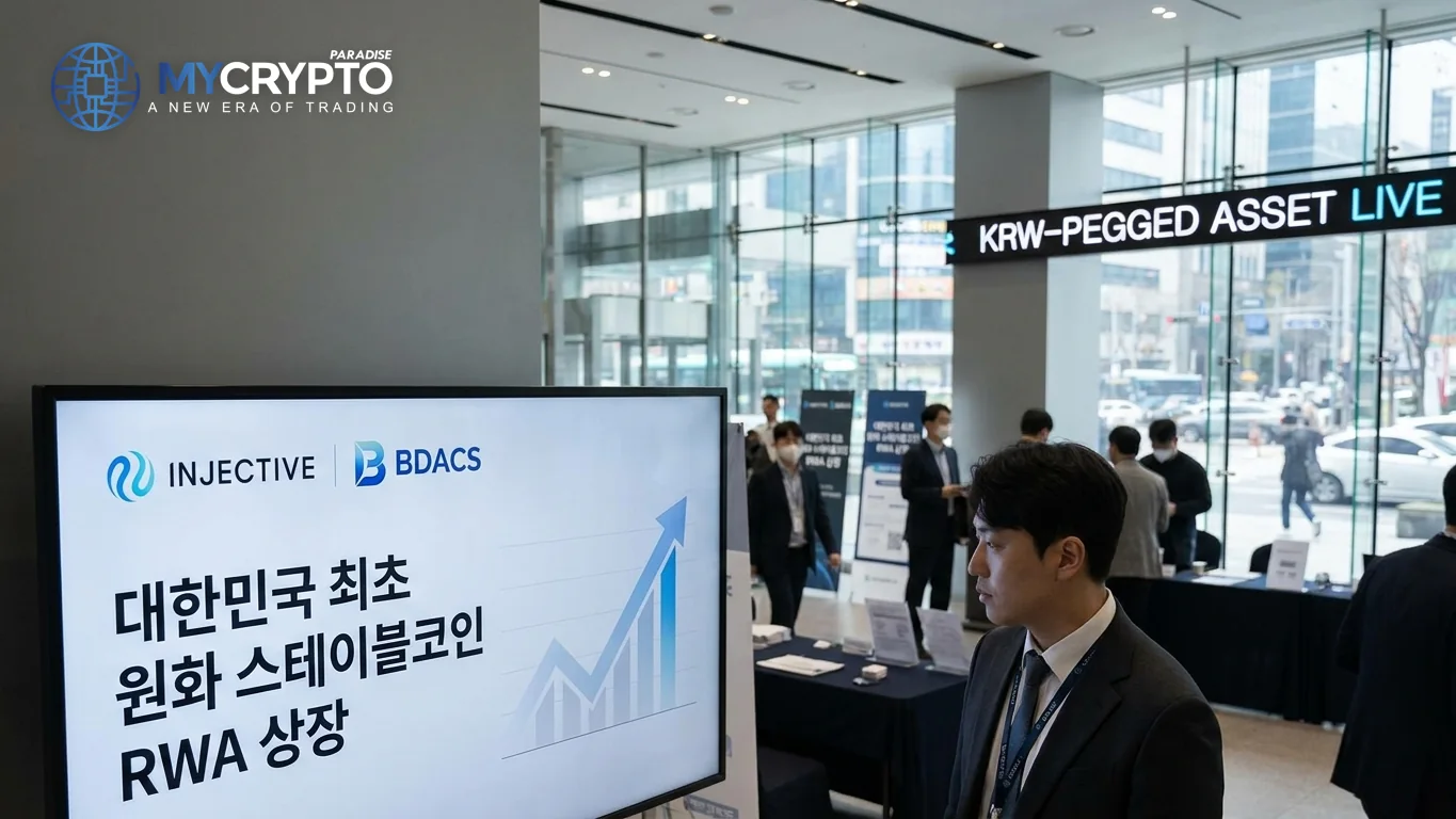 Injective, BDACS bring Korea's first won stablecoin to RWAs