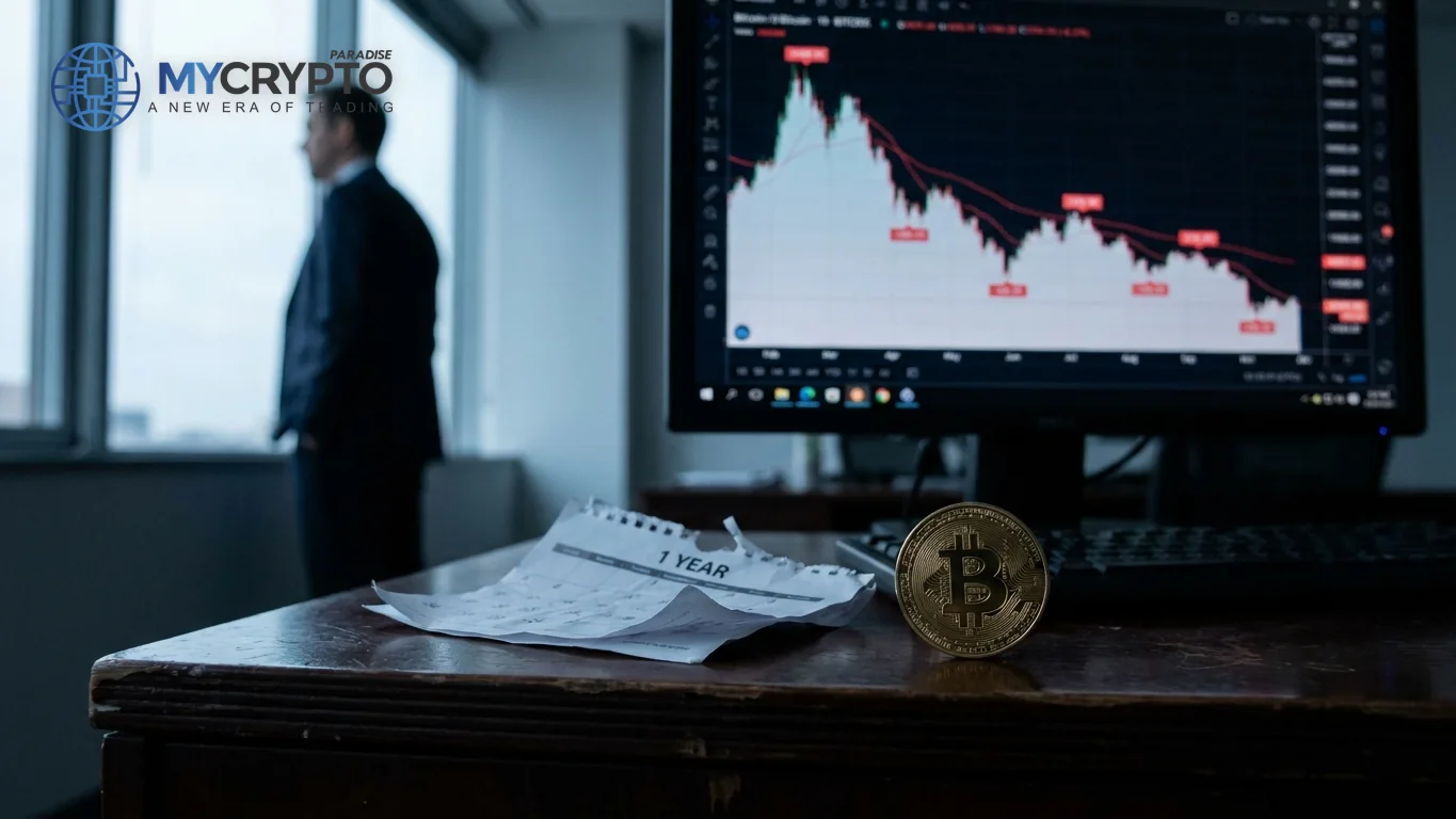 Bitcoin's all-time high was set one year ago today
