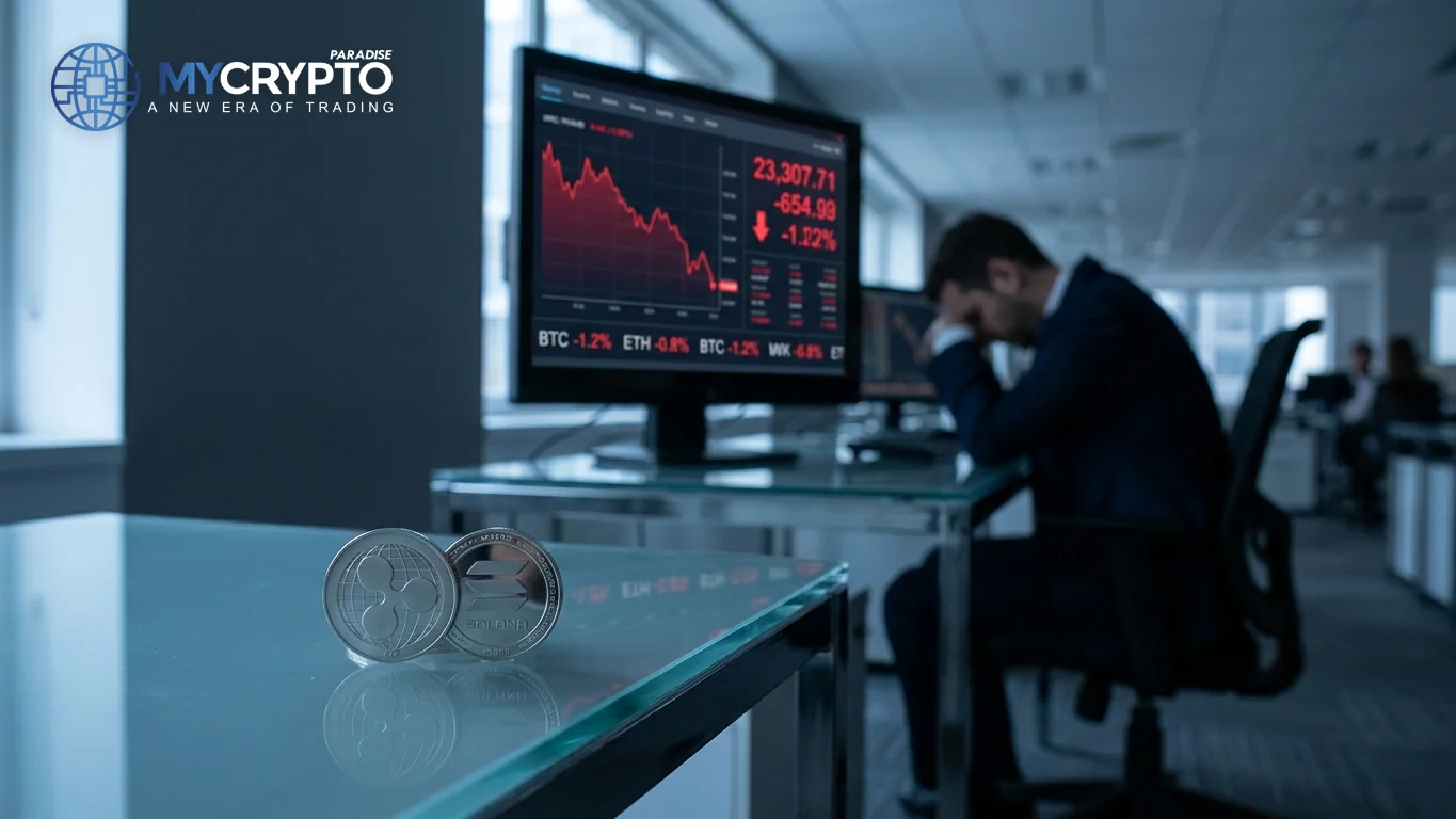 XRP and SOL ETF inflows collapse 94% in a single week