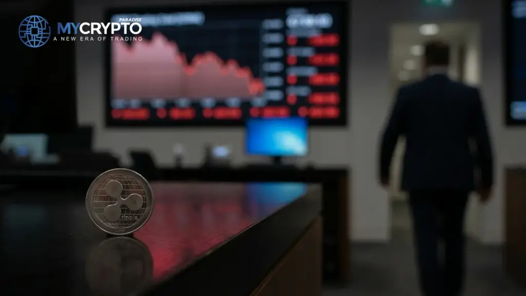XRP whale outflows climb from Binance as volume thins