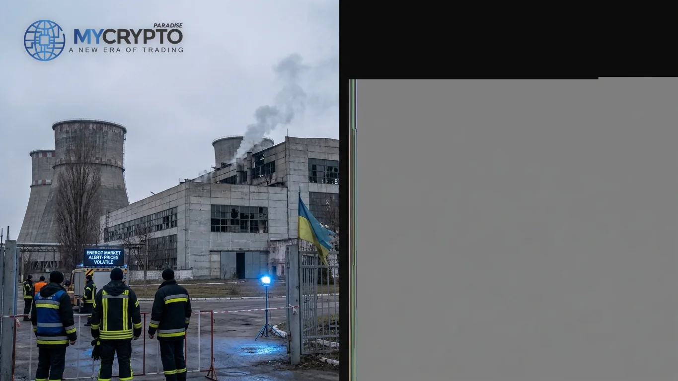 Ballistic missiles hit Kyiv energy sites as crypto holds