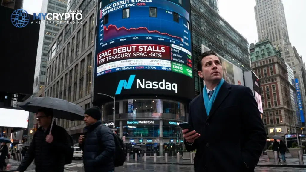 XRP treasury SPAC drops 50% as Nasdaq debut stalls