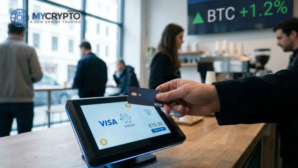 Mesh and Visa team up for direct crypto spending