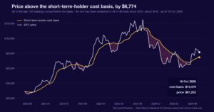 Bitcoin’s long-term holders sit on 65% gains while a third of recent buyers are underwater