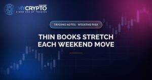 Why crypto moves differently at the weekend