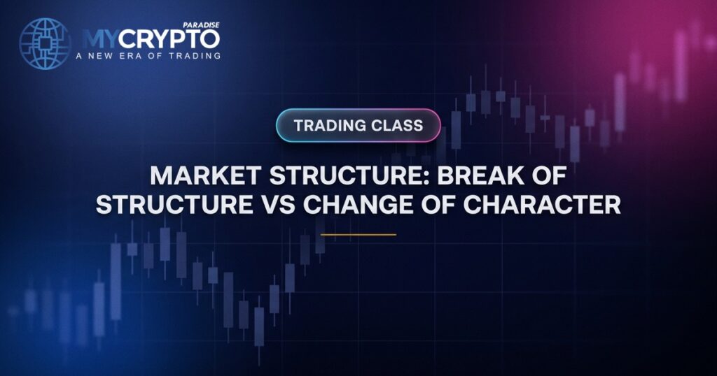 Market Structure: Break of Structure vs Change of Character · MyCryptoParadise