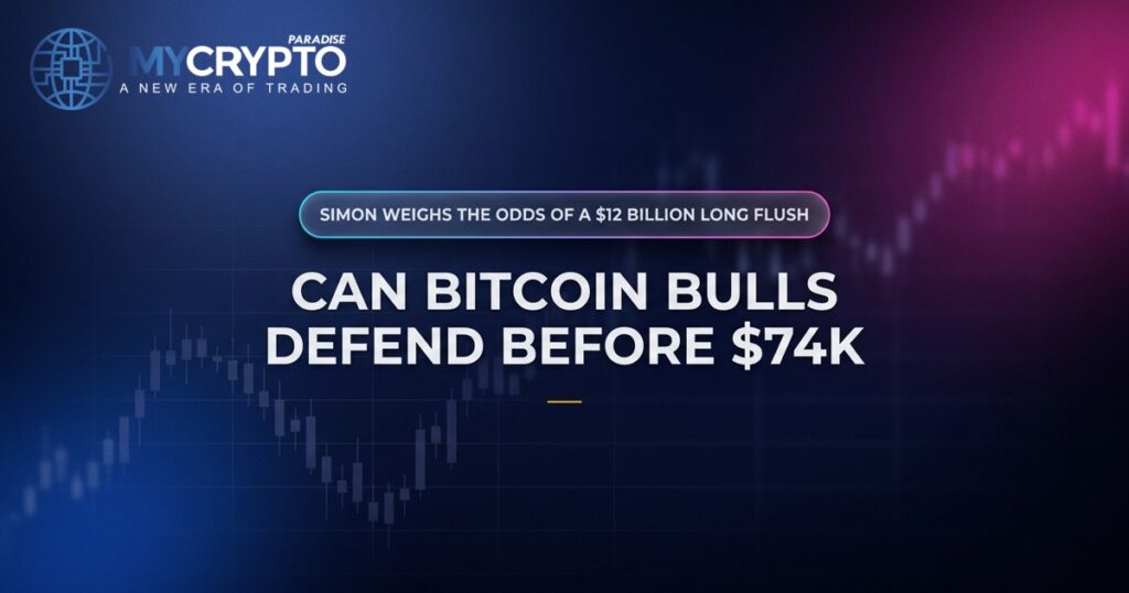 Can Bitcoin Bulls Defend Before $74K · MyCryptoParadise