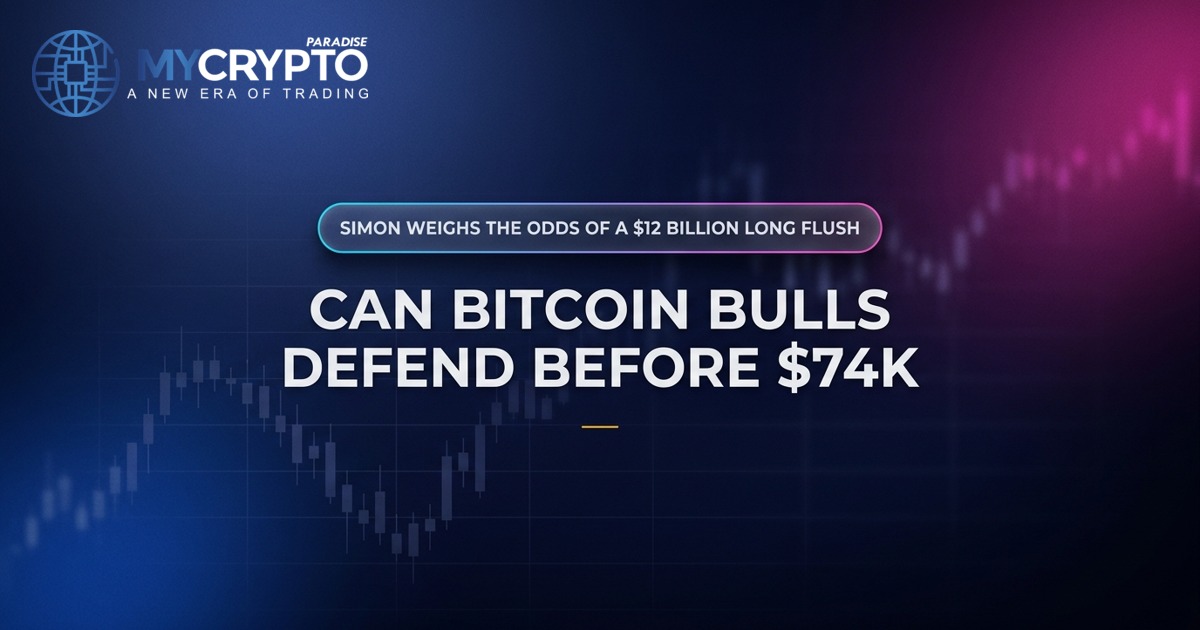 Bitcoin $74K Risk or Push to $90K? Simon Breaks It Down