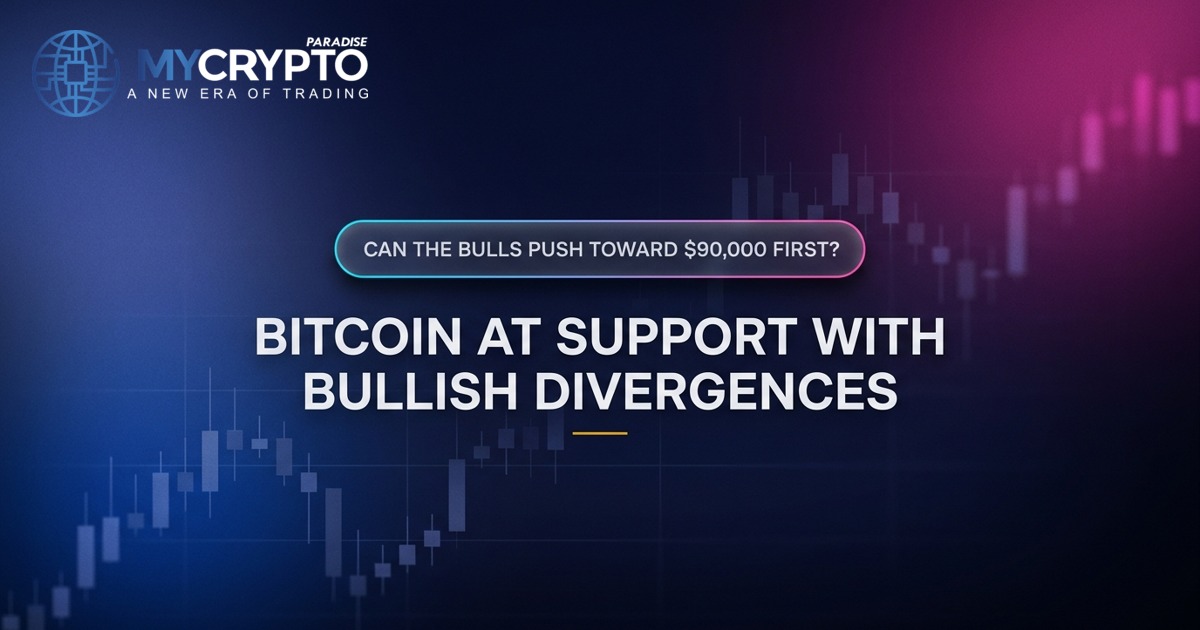 Bitcoin At Support With Bullish Divergences · MyCryptoParadise