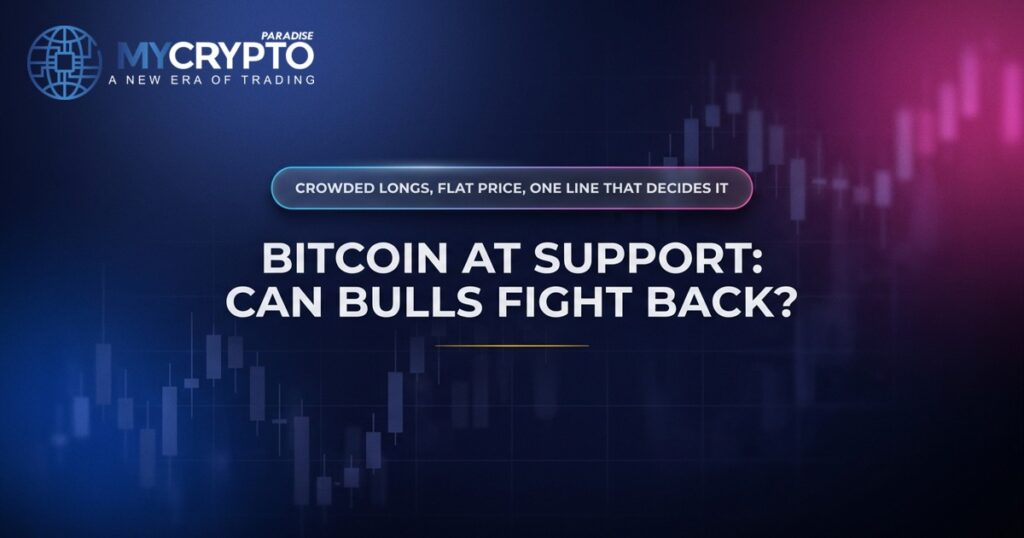 Bitcoin at Support: Can Bulls Fight Back? · MyCryptoParadise